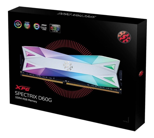 Memoria Ram Gamer Xpg Spectrix D60g Rgb 16gb 2x8 3000mhz Bca