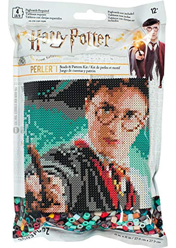 Perler Perlas Harry Potter  Kit De Cuentas De Patrón Y Fusib