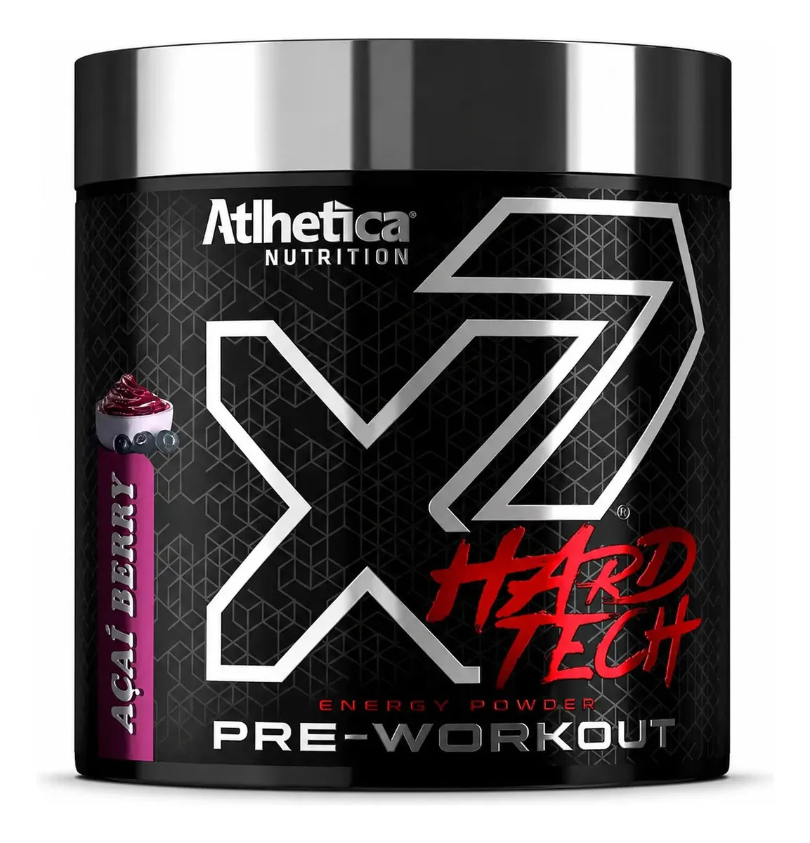 Pre Treino X7 Hard Tech 200g Beta Alanina Atlhetica Sabor Ki Suco