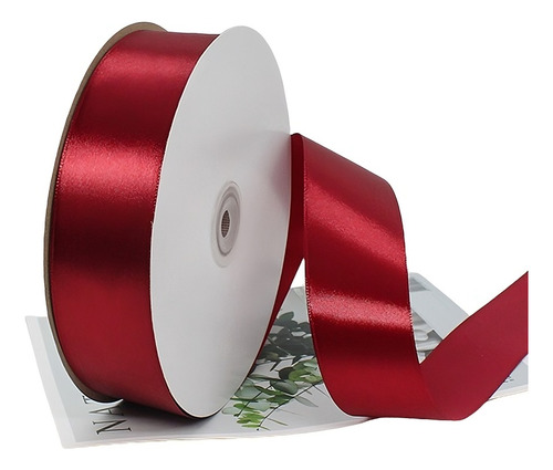 Liston Satinado Rollo 4cm 91 Metros Liston Popotillo .