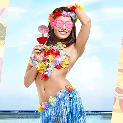 12 Pares De Gafas De Sol Para Fiesta Luau, Gafas Hawaianas D