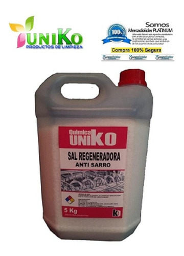 Sal Para Màquina Lavavajilla X 5 Kilos