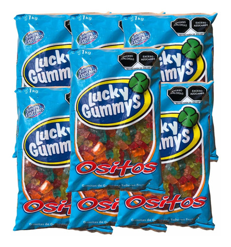 Gomitas Lucky Gummys Ositos 7 Kg  