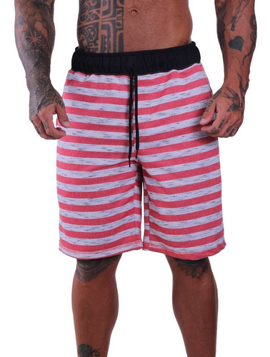 Bermuda Moletom Slim Treino Camuflado Shorts Cinza Claro