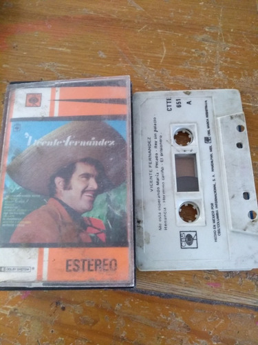 Casete Vicente Fernandez