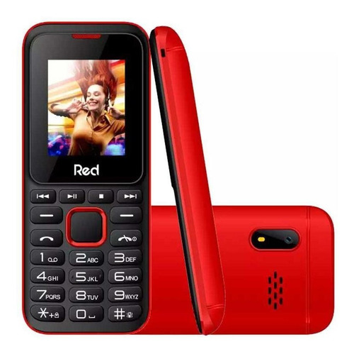 Celular Red Mobile Fit Music M011g Vermelho - Dual Chip