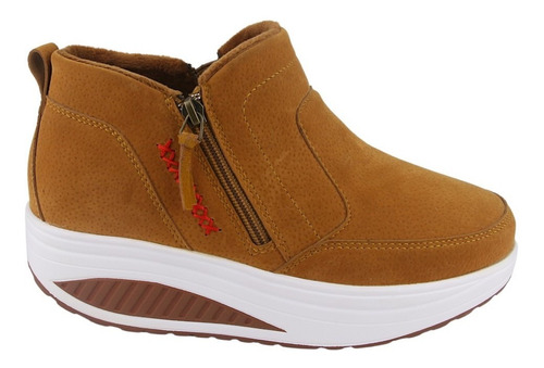 Botin Funway Mujer Tija-32 Camel Casual