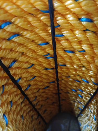 Cuerda Oro Maxicuerdas 13mm Tramo De 50m Fuerte-versátil Dorado