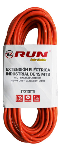 Cable De Extension Industrial 15 Metros Run