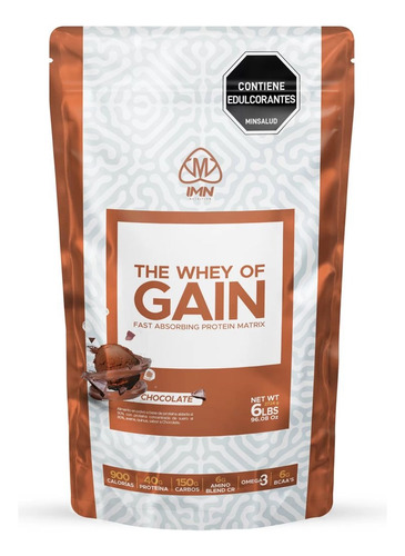 Proteina The Whey Of Gain 6 Lb