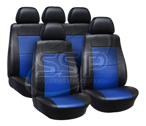 Fundas Cubre Asientos P/ Chevrolet S10 Eco Cuero Colores