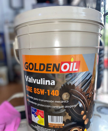Valvulina 85w140 Golden Oil Pailas