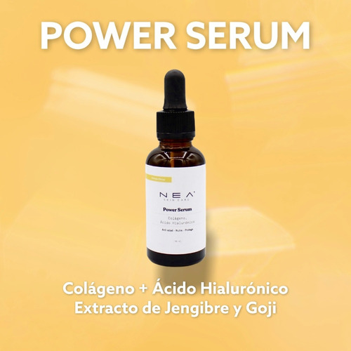 Power Serum - Colágeno + Ácido Hialurónico