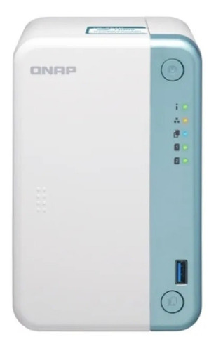 Nas Storage Qnap Ts-251d 2 Bahias Intel Celeron 2.0ghz 4gb