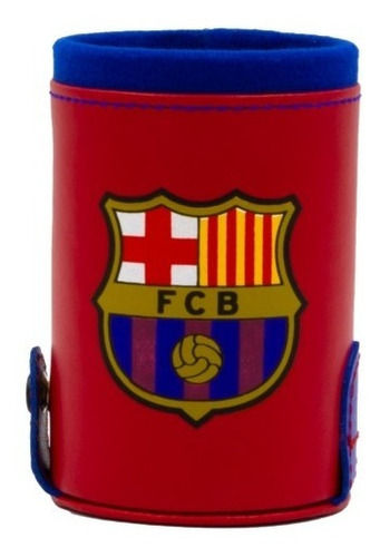 Imagen 3 de 6 de Cubilete Club Barcelona Con Portadados. 5 Dados Grabados