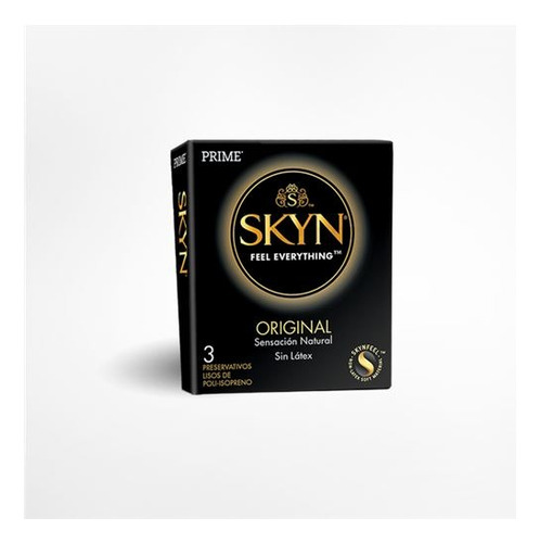 Preservativo Skyn X 3 Unidades Sin Latex Sensación Natural