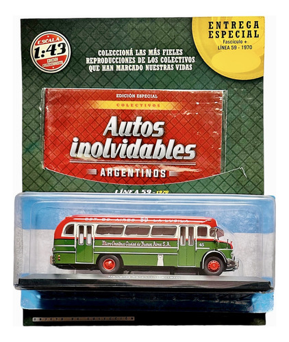 Autos Inolvidables Colectivo Mercedes-benz Lo 1114 Esc 1/43