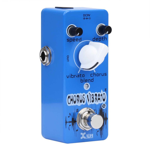 Pedal Xvive Chorus Vibrato V8 Efecto Para Guitarra