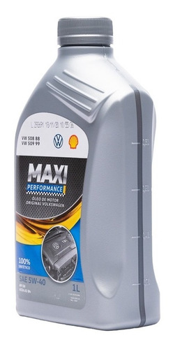 Óleo Sintético Filtro 5w40 508 Maxi Perfomance Original Vw