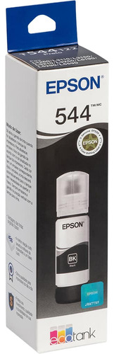 Garrafa De Tinta Epson Preta T544 Compatível Com Ecotank