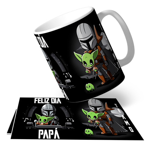 Tazon Dia Del Padre Dia Del Papa Te Amo Mandalorian  #64