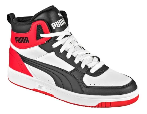 Tenis puma rojos con negro top