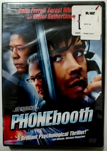 Phonebooth Enlace Mortal Dvd Nuevo Colin Farrell 
