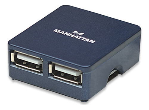 Hub Manhattan 164856 Usb 2.0 4 Puertos Portátil