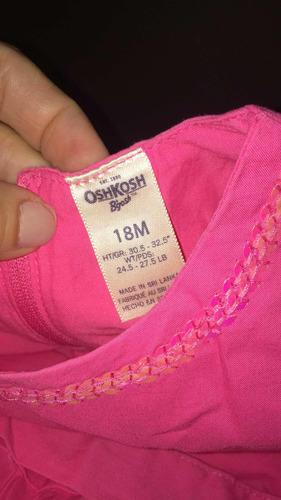 Bellos Vestidos De Fiesta Carters Y Oshkosh 18meses
