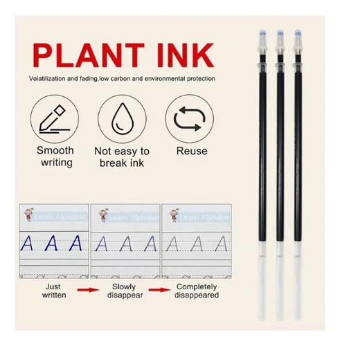 Set 4 Cuadernos Magicos Caligrafía Niños Lapicero Mágico