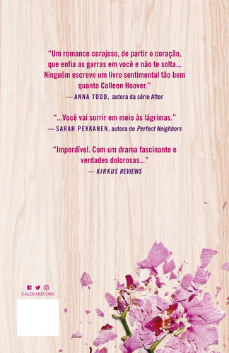 É assim que acaba, de Hoover, Colleen. Editora Record Ltda., capa mole em português, 2018