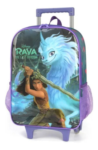 Mochila Rodinha G Encanto Raya E O Dragão Luxcel Ic37572er