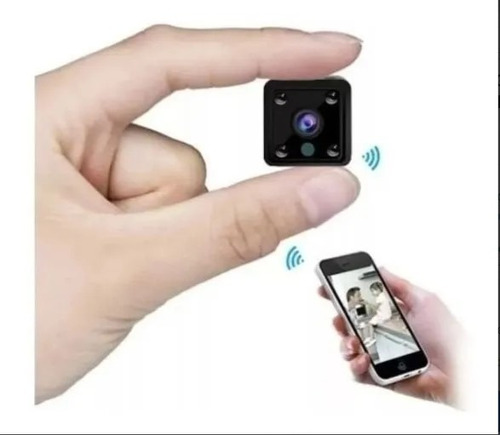 Imagem 2 de 7 de Mini Câmera Espiã Wi-fi Bateria Hd 1080p Sem Fio Mycam