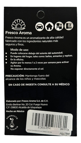 Aromatizante En Perlas Fresco Aroma