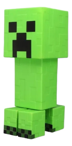 Figura Grande Minecraft Creeper 34cm Traída De Japón