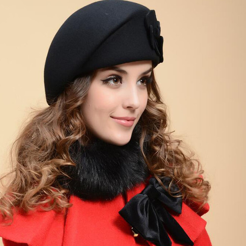 Hat Gorros De Invierno Para Mujer Boina Francesa Beanie Pi Accesorios Moda