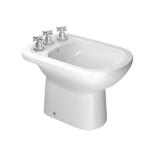 Bidet Deca Vogue Plus Blanco 3 Agujeros Porcelana Sanitaria