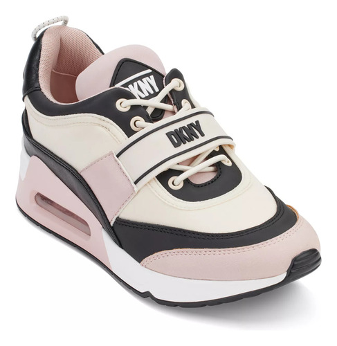 Tenis Dkny Mujer Donna Karan Aislin Casuales Deportivo Rosa