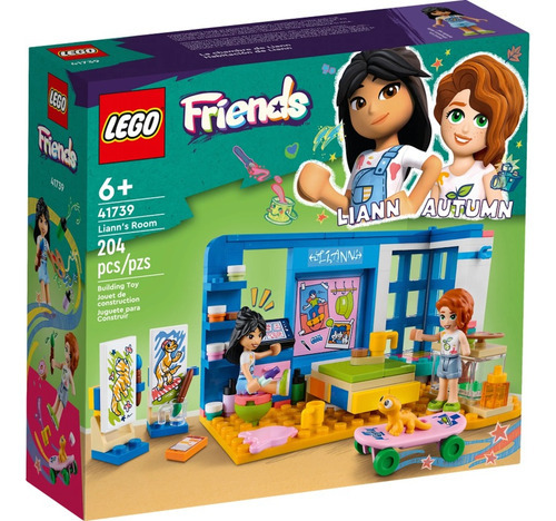 Lego® Friends - Habitación De Liann (41739) Cantidad De Piezas 204