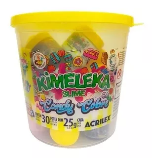 Kimeleka Balde Slime 30 Potes 25gr