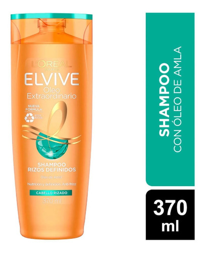Shampoo Elvive Oleo Extraordinario Rizos Definidos 370 Ml