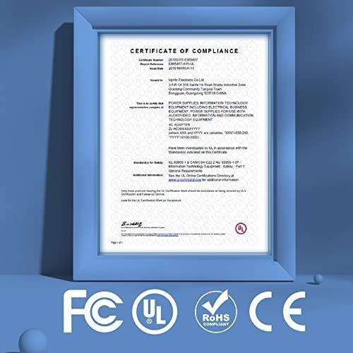 Adaptador De Fuente De Alimentación De 12 V, 1 A/1000 Ma, 10
