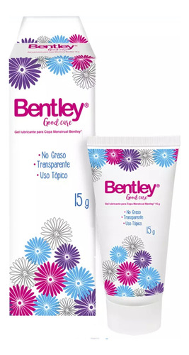 Gel Lubricante Íntimo Bentley Para Copas Menstruales 15 Grs.