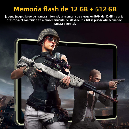 Tablet G11 Gpt Hancdon 8gb+128gb Ram Android 12 Con Teclado