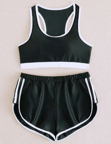 Conjunto Crop Top Y Short