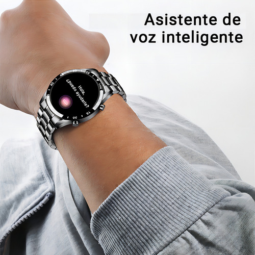 Lige Sport Bw0220a Pro Reloj Inteligente Para Hombre Bluetooth Impermeable Color Negro
