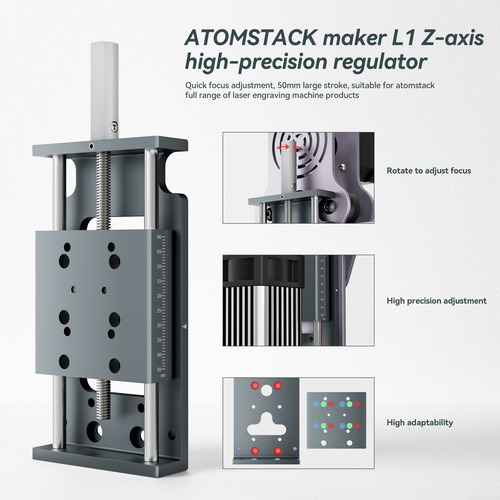 Máquina De Grabado Láser Atomstack A5 Pro 5w Y Eje Z Maker