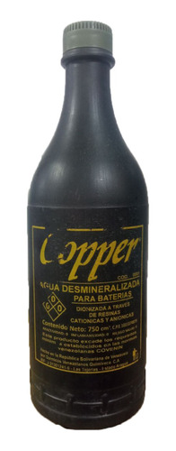 Agua Destilada  Para Batería Copper 