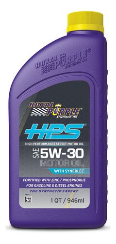 Aceite Royal Purple 5w-30 High Performance Street Motor Oil