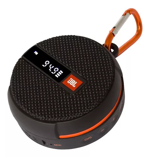 JBL Altavoz Bluetooth portátil Wind 3 y radio sintonizador FM para